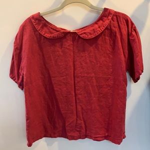Reversible linen top